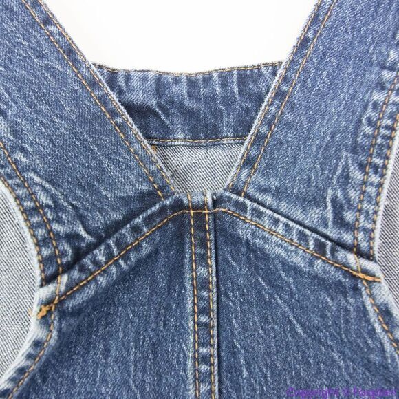 NEW J Crew‎ Classic overalls in all-day stretch, Broken In Coastline Bl, M - Picture 15 of 16